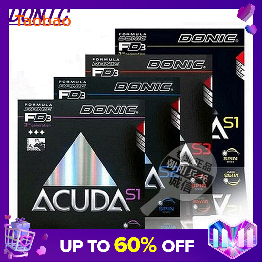 Authentic Donic Donic Astringent Table Tennis Rubber S1 S2 S3 S1 Reinforced Table Tennis Rubber Reverse Glue