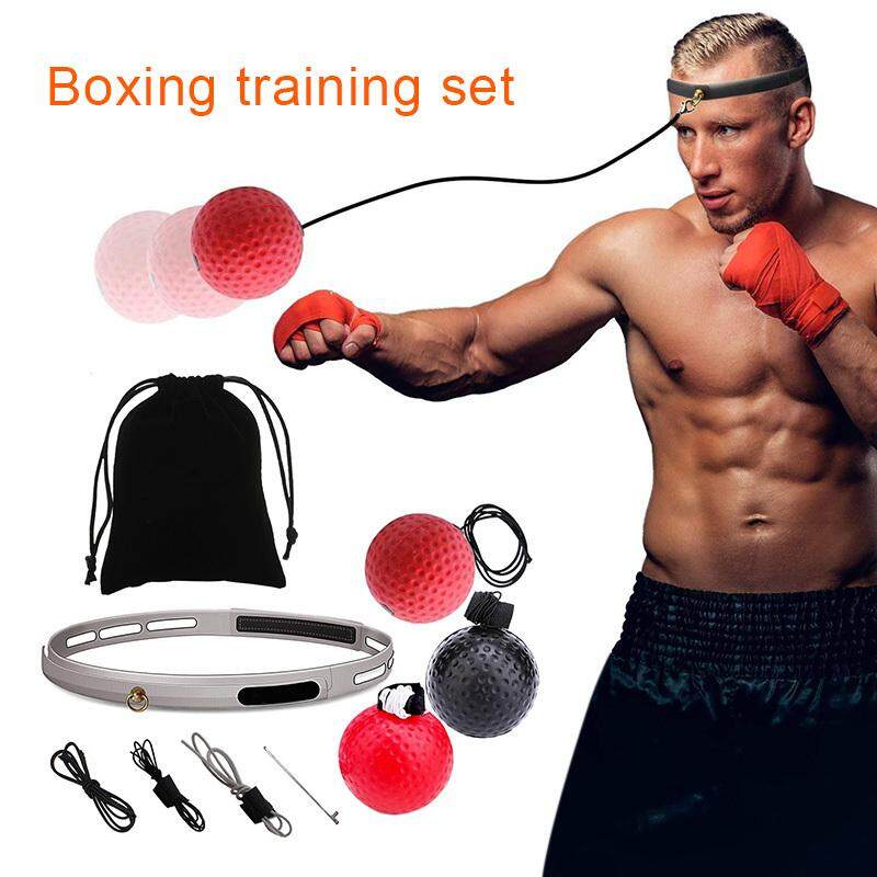 Boxing Punch Exercise Fight Ball with Head Band for Reflex Speed Boxing Training