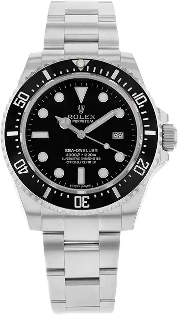 Rolex Seadweller Black Dial Stainless Steel Mens Watch 116600BKSO
