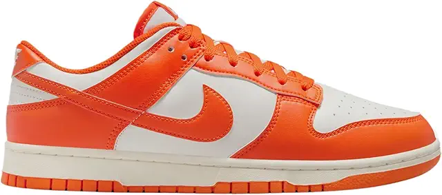 Nike Dunk Low Retro - Pale Ivory / Safety Orange